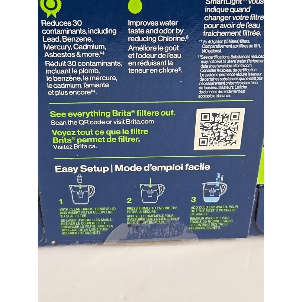 NEW Brita Elite 6-Cup Red Water Pitcher 1 Pack Clean Filter Smart Filter Alert - Picture 15 of 16